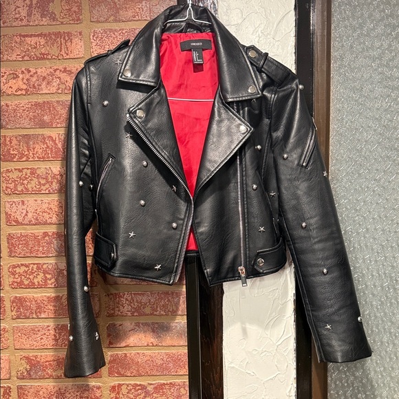 Forever 21 Jackets & Blazers - Black Studded Jacket